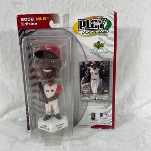2002 MLB Edition Play Makers Upper Deck Ken Griffey Jr Bobblehead in package